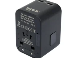 ADAPTER PODRÓŻNY DO PONAD 150 KRAJÓW USB-C PD 65W