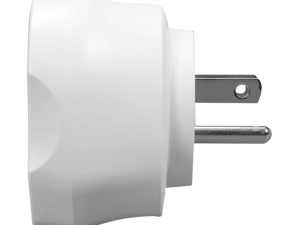 ADAPTER PODRÓŻNY Z EUROPEJSKIM GNIAZDEM I WTYCZKĄ USA, EUROPA - USA