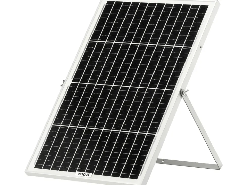 ŁADOWARKA SOLARNA I SAMOCHODOWA SYSTEM YATO 18V 2A