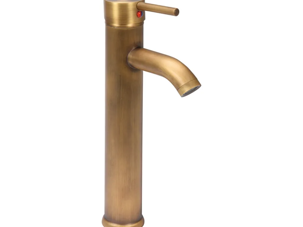 BATERIA UMYWALKOWA WYSOKA RETRO BRONZE 2