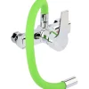 BATERIA ZLEWOZMYWAKOWA ŚCIENNA Z ELASTYCZNĄ WYLEWKĄ FLEXIBLE GREEN