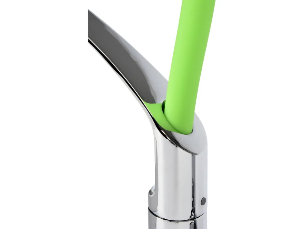 BATERIA ZLEWOZMYWAKOWA Z ELASTYCZNĄ WYLEWKĄ FLEXIBLE 2-GREEN