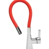 BATERIA ZLEWOZMYWAKOWA Z ELASTYCZNĄ WYLEWKĄ- 'FLEXIBLE' RED