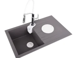 BATERIA ZLEWOZMYWAKOWA Z ELASTYCZNĄ WYLEWKĄ FLEXIBLE 2-WHITE