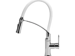 BATERIA ZLEWOZMYWAKOWA Z ELASTYCZNĄ WYLEWKĄ FLEXIBLE 2-WHITE