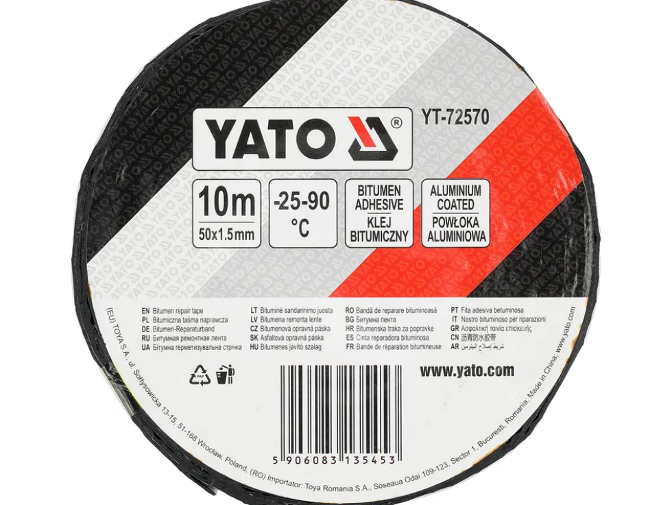 BITUMICZNA TAŚMA NAPRAWCZA 1.5MM X 50MM X 10M