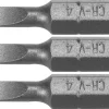 BITY 1/4"X25 MM, 4MM 3 SZT