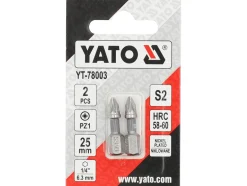 BITY 1/4"X25 MM PZ1 2 SZT NI