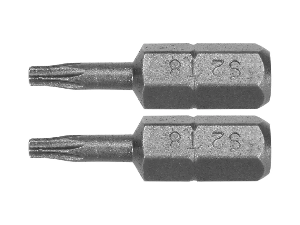 BITY 1/4"X25 MM TORX T8 2 SZT