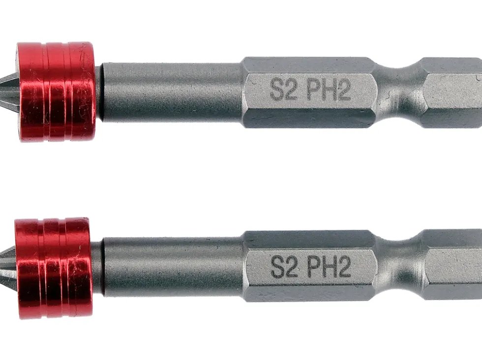 BITY Z OGRANICZNIKIEM I MAGNETYZEREM 1/4"X50 MM PH2 2SZT.