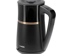 CZAJNIK ELEKTRYCZNY 1,7L, REGULACJA TEMPERATURY, CZARNY