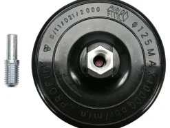 EURO DYSK DO KĄTÓWKI I WIERTARKI 125MM Z TRZPIENIEM