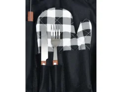 FARTUCH DO GRILLOWANIA Z AKCESORIAMI - 8 SZTUK