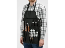 FARTUCH DO GRILLOWANIA Z AKCESORIAMI - 8 SZTUK