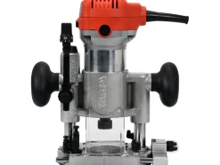 FREZARKA KRAWĘDZIOWA 710W DO LAMINATÓW + SANKI PROWADZĄCE,NA FREZY 6MM I 8MM