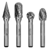 FREZY TRZPIENIOWE DO METALU 6SZT PREMIUM