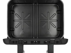 FRYTKOWNICA BEZTŁUSZCZOWA AIR FRYER 2600W 10L STAL NIERDZEWNA, CZARNA