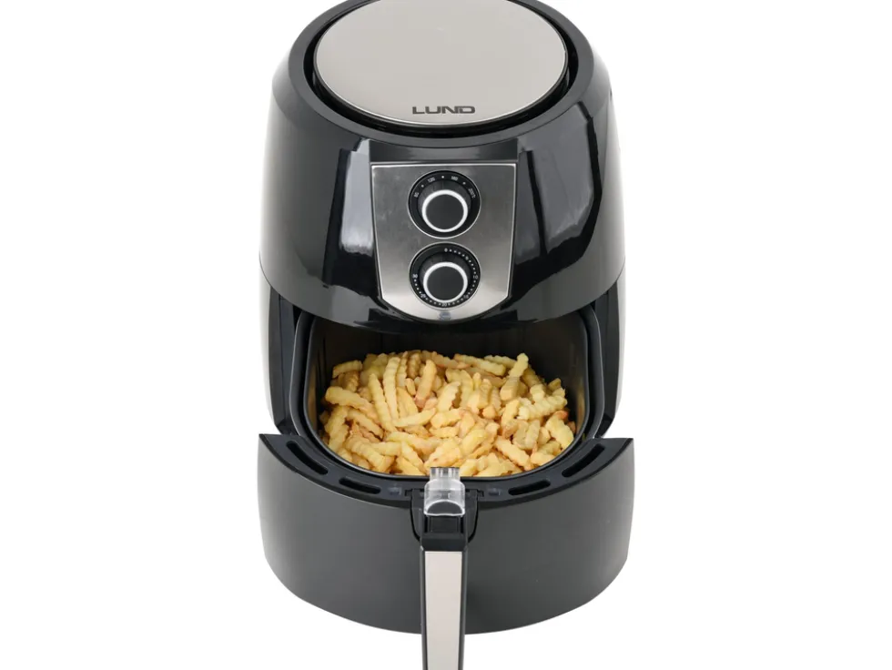 FRYTKOWNICA BEZTŁUSZCZOWA AIR FRYER 1800W 5,2L CZARNA