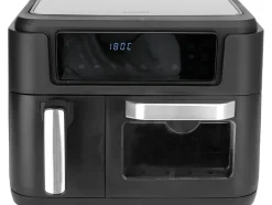 FRYTKOWNICA BEZTŁUSZCZOWA AIR FRYER 2400W 3,5L+7,5L CZARNA
