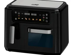 FRYTKOWNICA BEZTŁUSZCZOWA AIR FRYER 2400W 3,5L+7,5L CZARNA