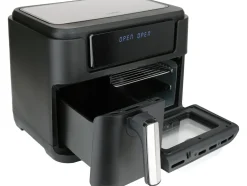 FRYTKOWNICA BEZTŁUSZCZOWA AIR FRYER 2400W 3,5L+7,5L CZARNA