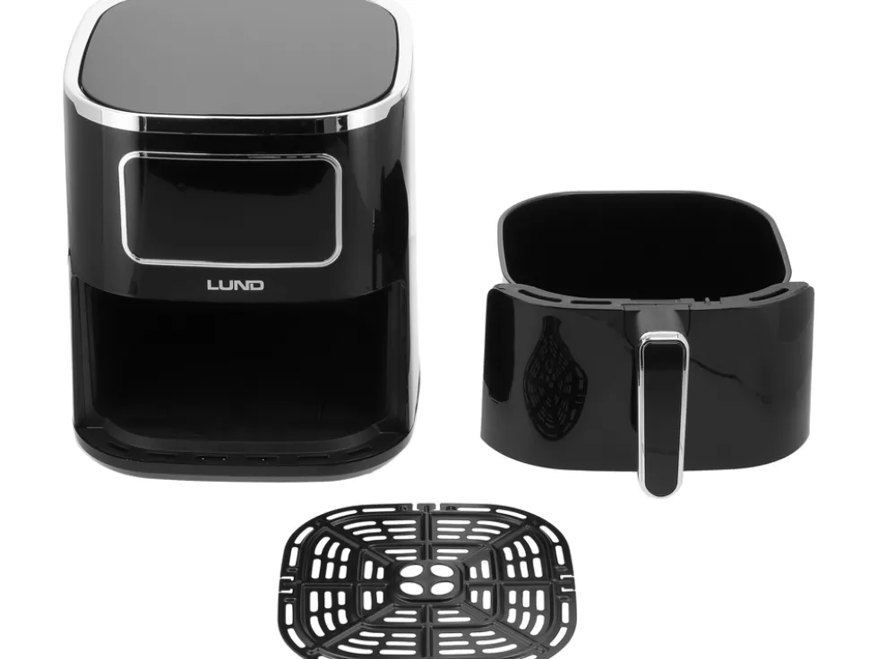 FRYTKOWNICA BEZTŁUSZCZOWA AIR FRYER 1450W 5L CZARNA