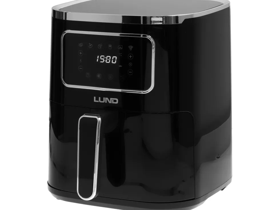 FRYTKOWNICA BEZTŁUSZCZOWA AIR FRYER 1450W 5L CZARNA