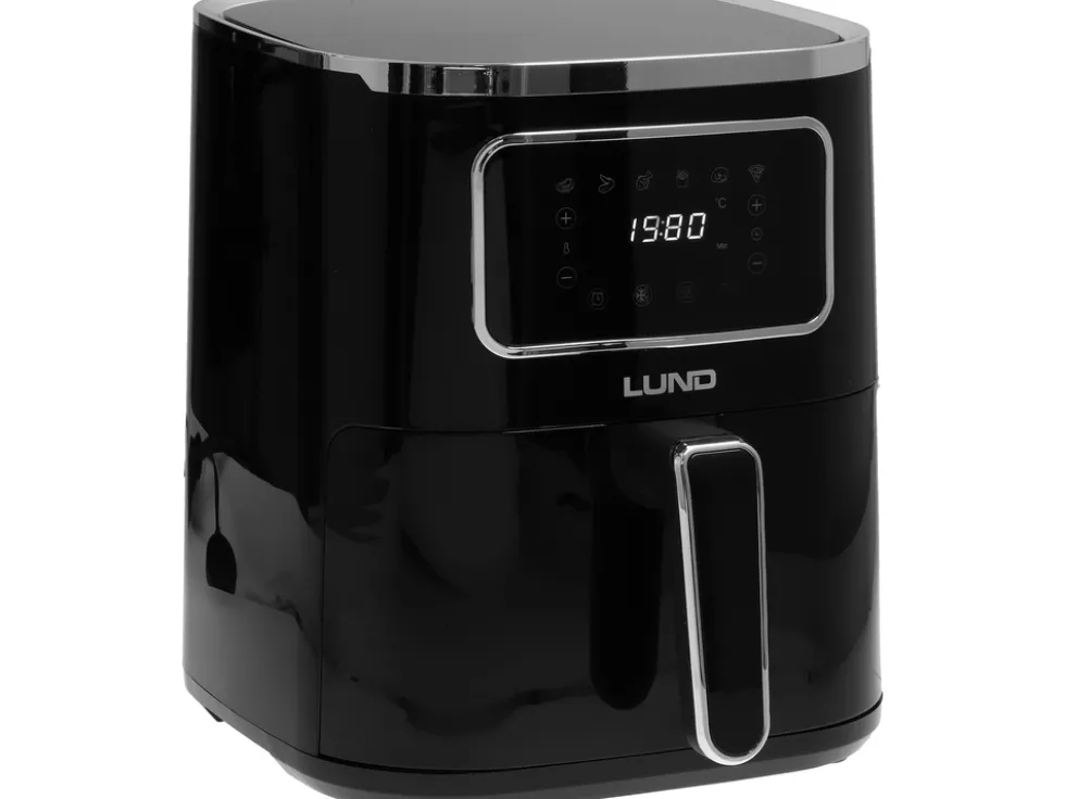 FRYTKOWNICA BEZTŁUSZCZOWA AIR FRYER 1450W 5L CZARNA