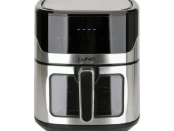 FRYTKOWNICA BEZTŁUSZCZOWA AIR FRYER 1600W 6,5L CZARNA, STAL NIERDZEWNA
