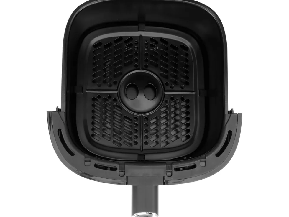 FRYTKOWNICA BEZTŁUSZCZOWA AIR FRYER 1600W 6,5L CZARNA, STAL NIERDZEWNA