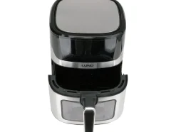 FRYTKOWNICA BEZTŁUSZCZOWA AIR FRYER 1600W 6,5L CZARNA, STAL NIERDZEWNA