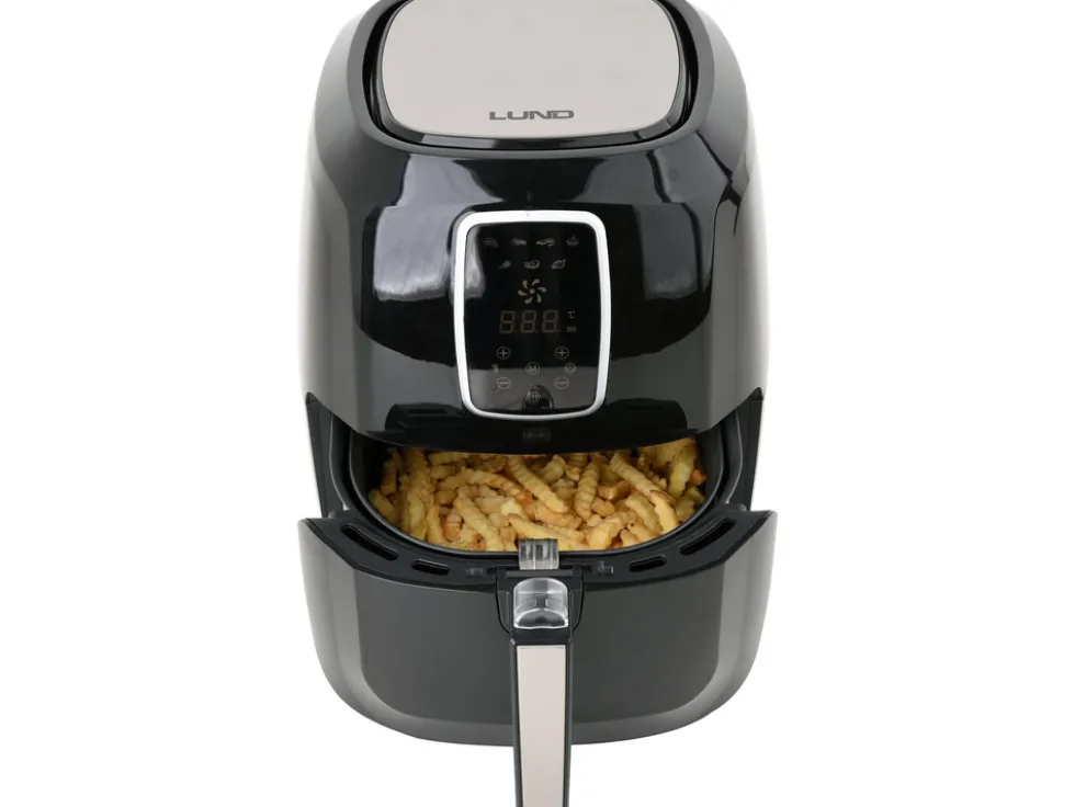 FRYTKOWNICA BEZTŁUSZCZOWA AIR FRYER 1800W 5,2L CZARNA