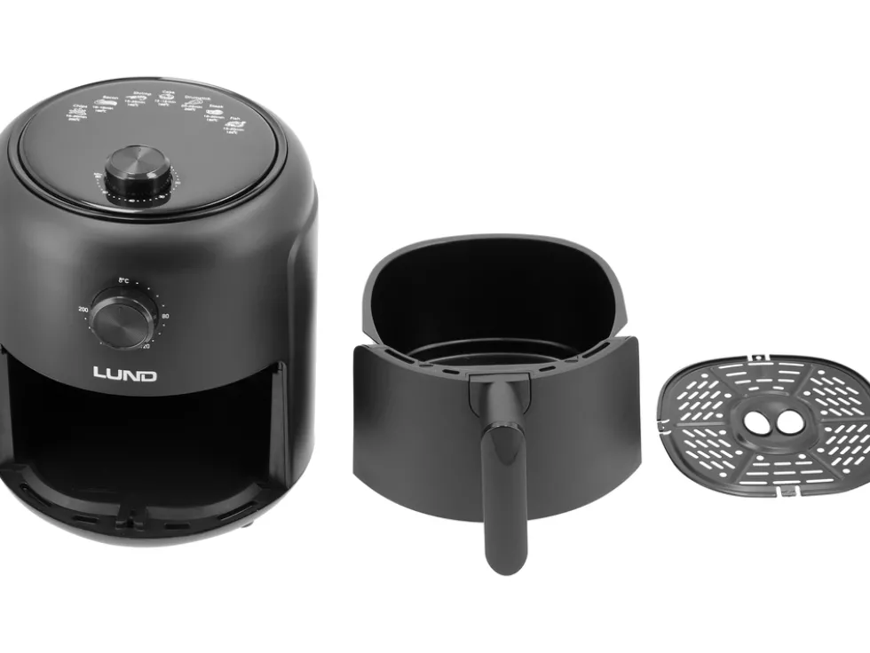 FRYTKOWNICA BEZTŁUSZCZOWA AIR FRYER 1000W 2,6L CZARNA