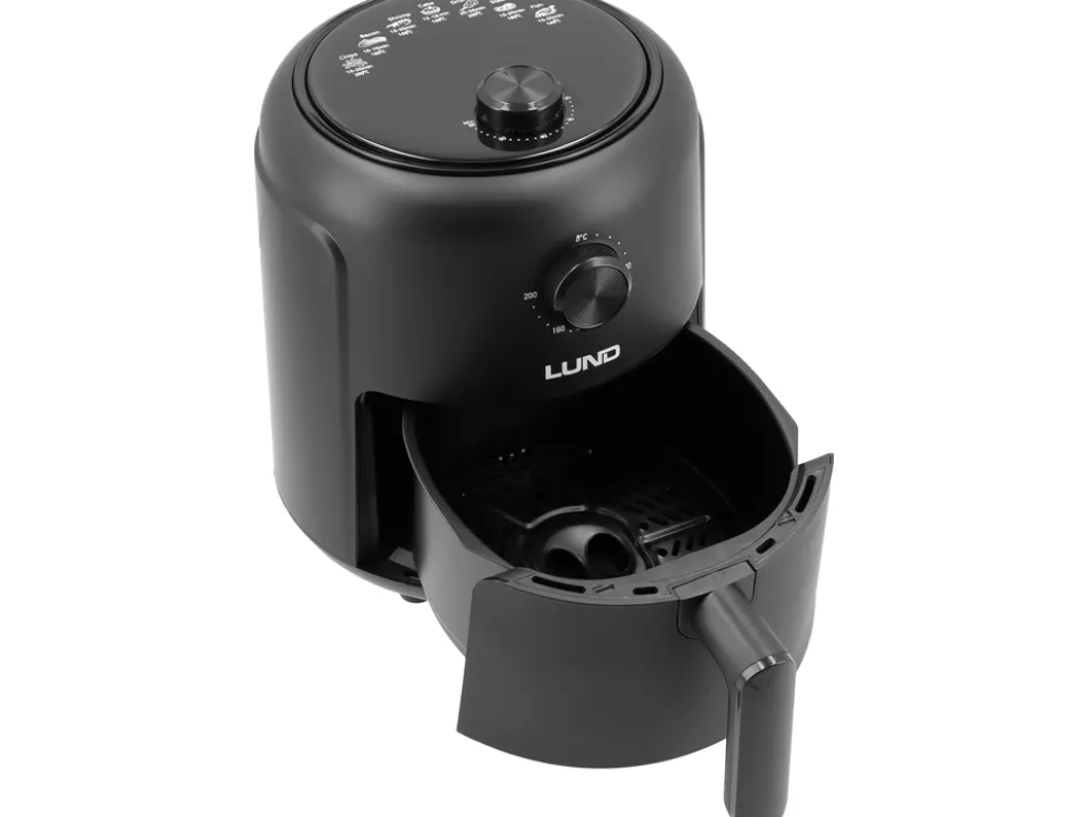 FRYTKOWNICA BEZTŁUSZCZOWA AIR FRYER 1000W 2,6L CZARNA