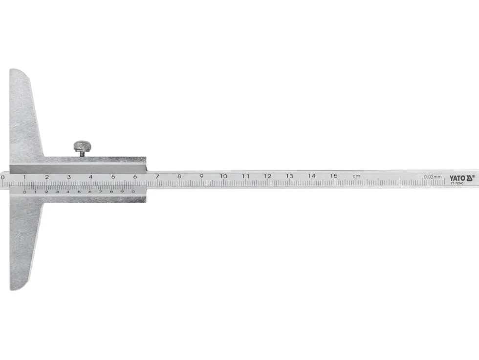 GŁĘBOKOŚCIOMIERZ SUWMIARKOWY 150 MM