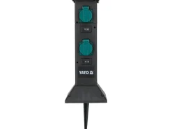 GNIAZDO OGRODOWE SŁUPEK PP IP44 4X230V