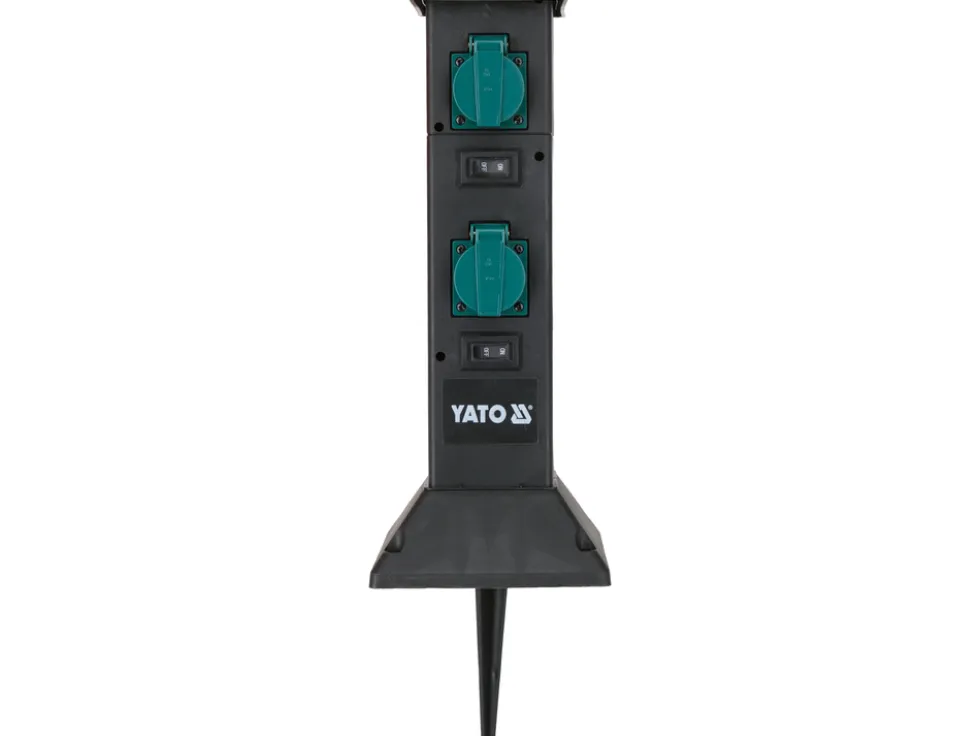 GNIAZDO OGRODOWE SŁUPEK PP IP44 4X230V