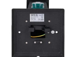 GNIAZDO OGRODOWE SŁUPEK STAL IP44 2X230V Z PROGRAMATOREM