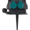 GNIAZDO OGRODOWE WBIJANE IP44 4X230V