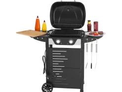 GRILL ELEKTRYCZNY, STOJĄCY ASAHI 2300W, 47 X 37CM