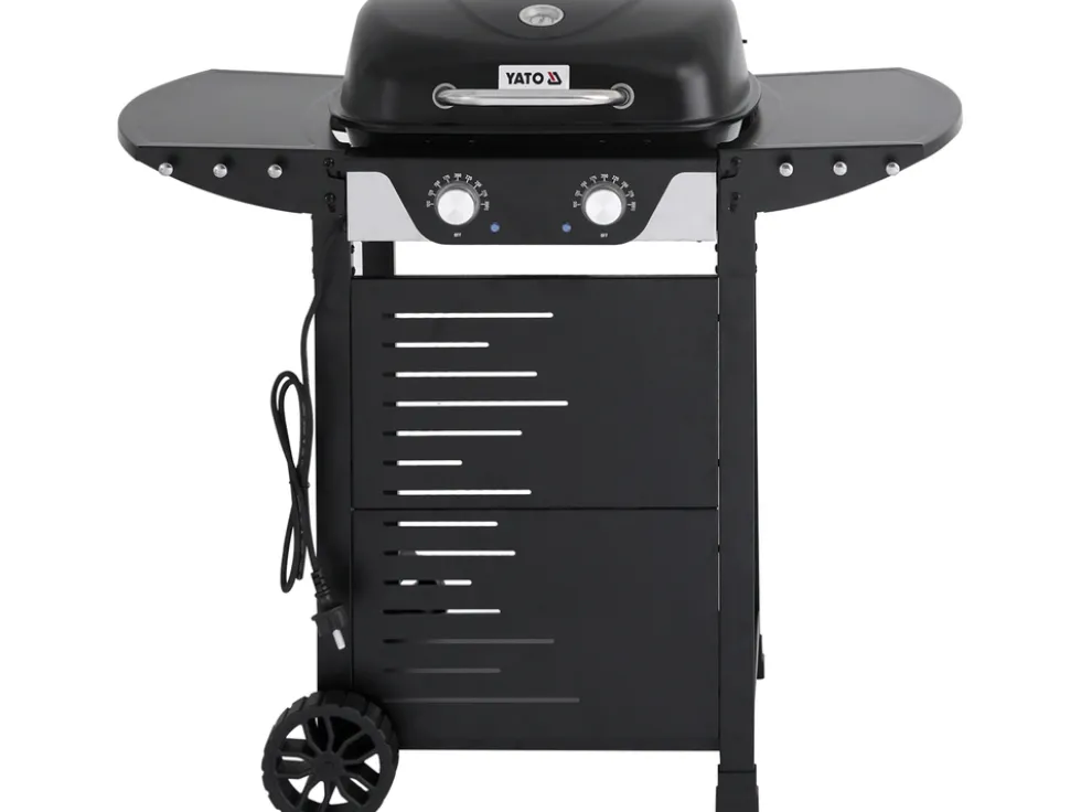 GRILL ELEKTRYCZNY, STOJĄCY ASAHI 2300W, 47 X 37CM