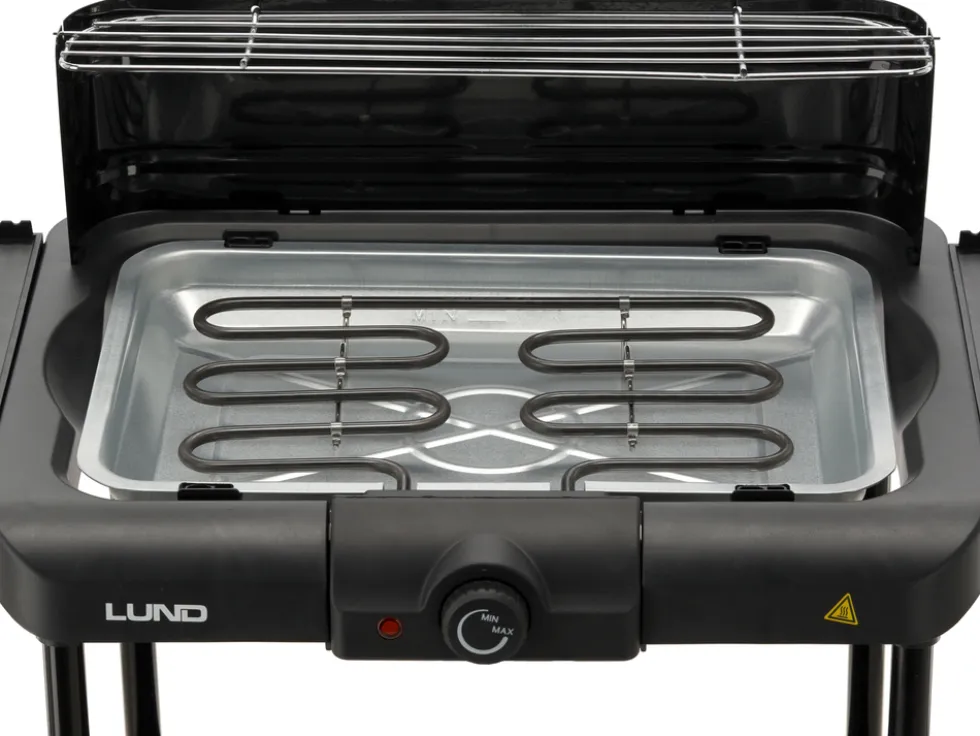 GRILL ELEKTRYCZNY, STOJĄCY 2000W 36 X 22,5CM