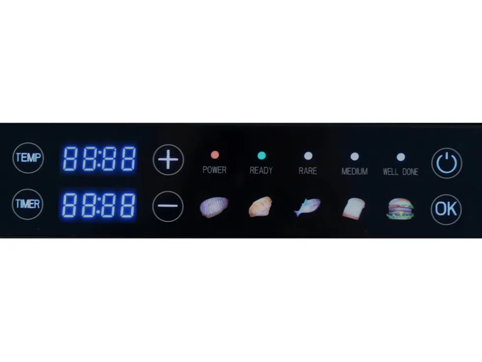 GRILL ELEKTRYCZNY 2000W, PANEL LED