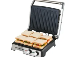 GRILL ELEKTRYCZNY 2000W, 29,5X24CM, TIMER