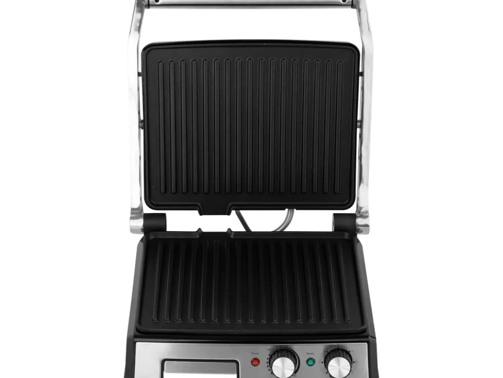 GRILL ELEKTRYCZNY 2000W, 29,5X24CM, TIMER