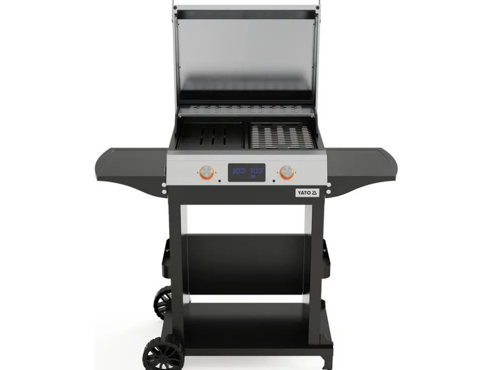 GRILL ELEKTRYCZNY YATOMI 2300W, PANEL LED