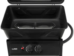 GRILL GAZOWY BAVEN, 2 PALNIKI 5,5KW CZARNY