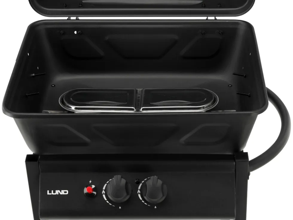 GRILL GAZOWY BAVEN, 2 PALNIKI 5,5KW CZARNY