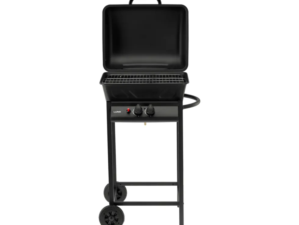 GRILL GAZOWY BAVEN, 2 PALNIKI 5,5KW CZARNY