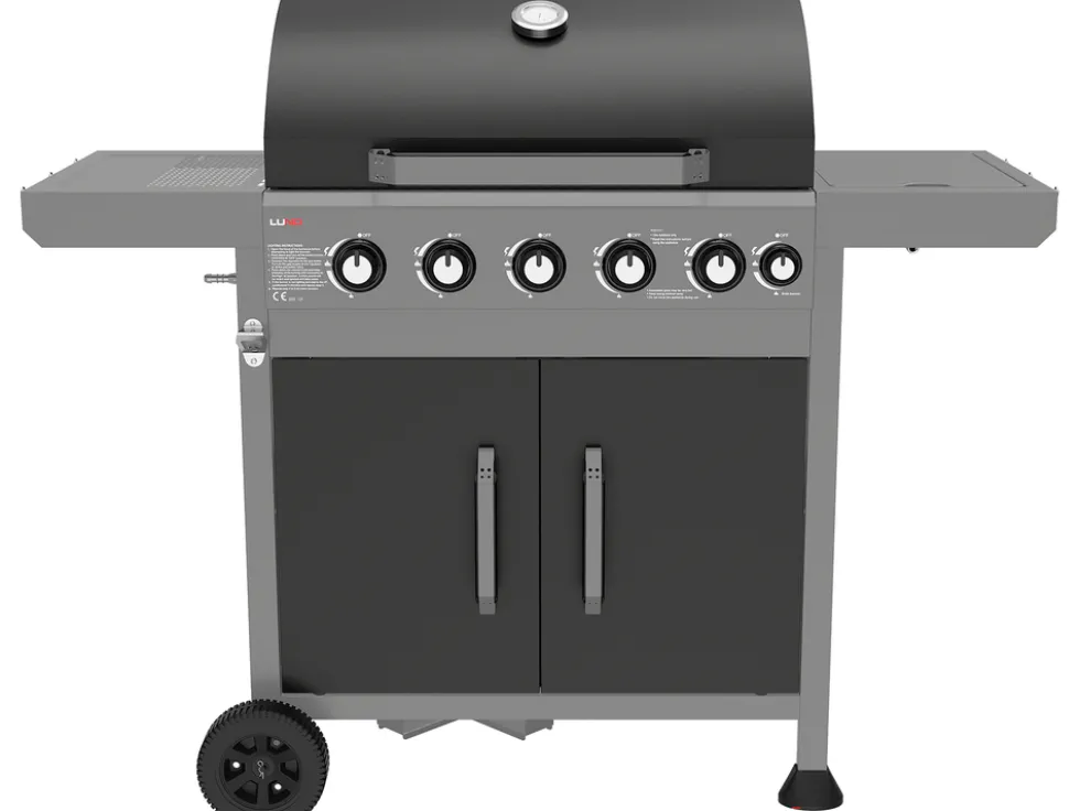 GRILL GAZOWY 5+1 ŻELIW RUSZT, 17,5KW
